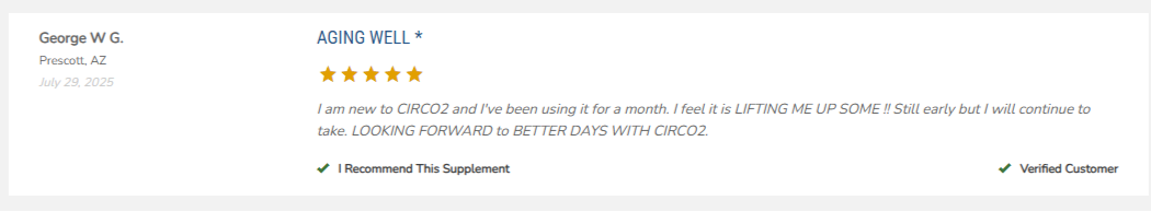 CirCO2 Customer Reviews