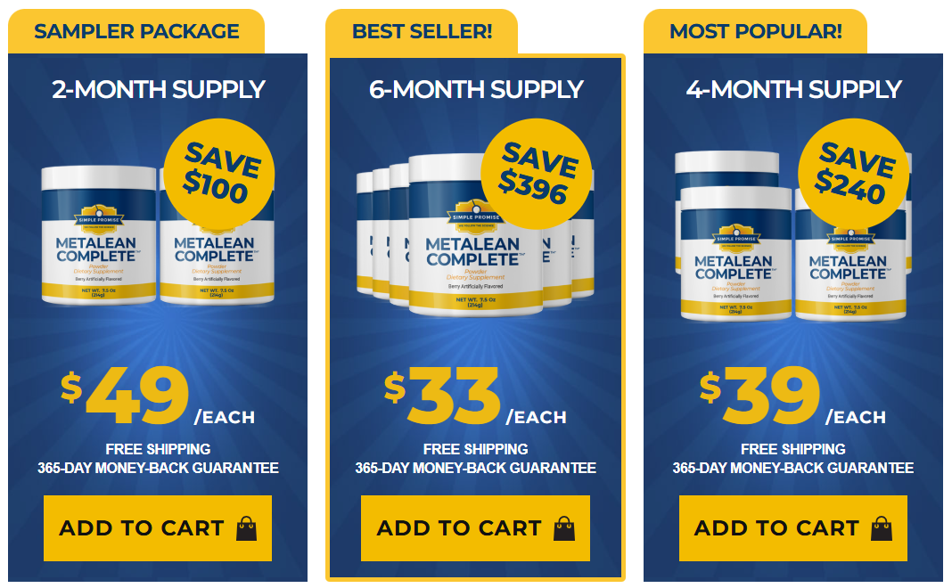 Metalean Complete Price Details