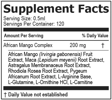 VivaSlim Supplement Facts